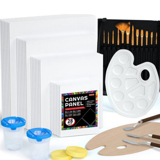 Waarom zou u kiezen voor een canvas schilderbord met kleuren voor uw creatieve projecten