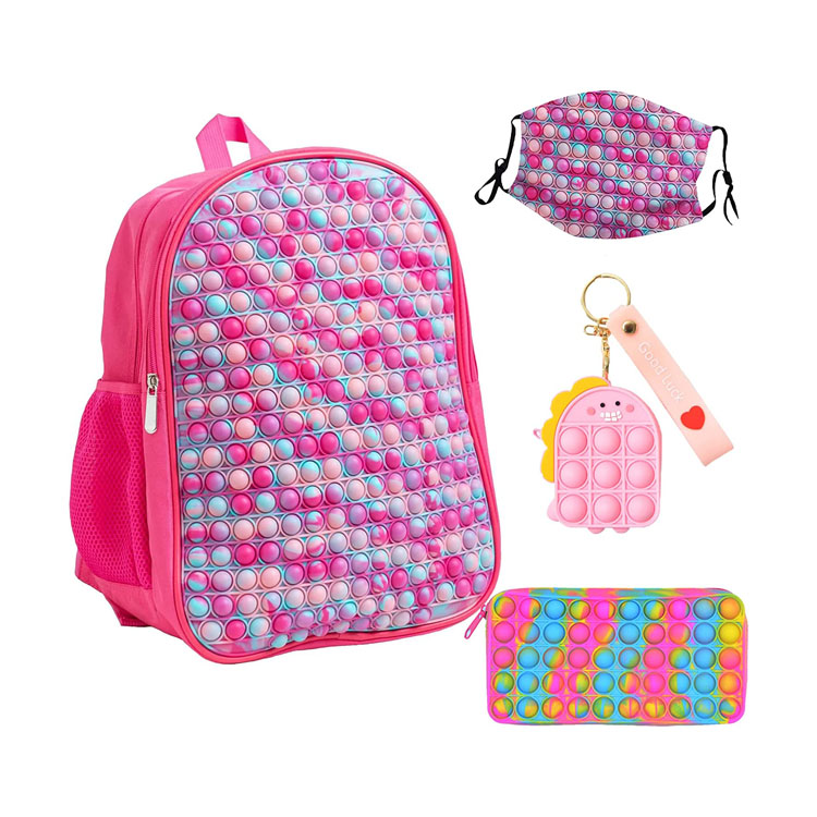 Fidget Pop-On-It studentenschooltas