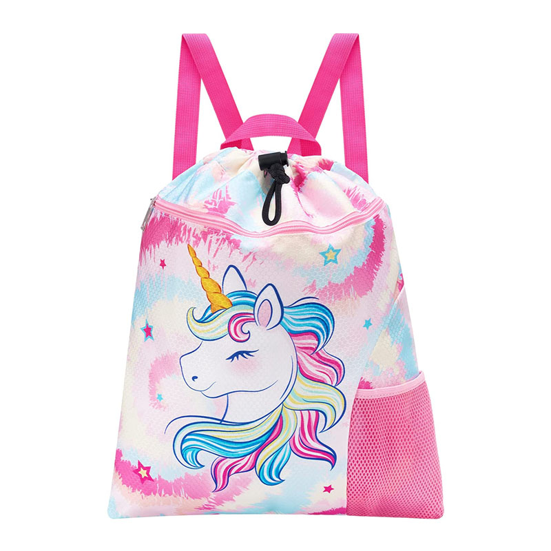 Unicorn Kids rugzak met trekkoord